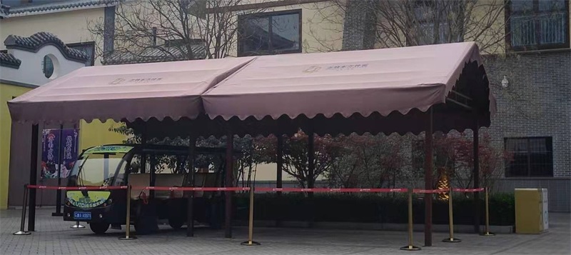 濟(jì)南推拉棚搭建帳篷時有什么需要注意的？